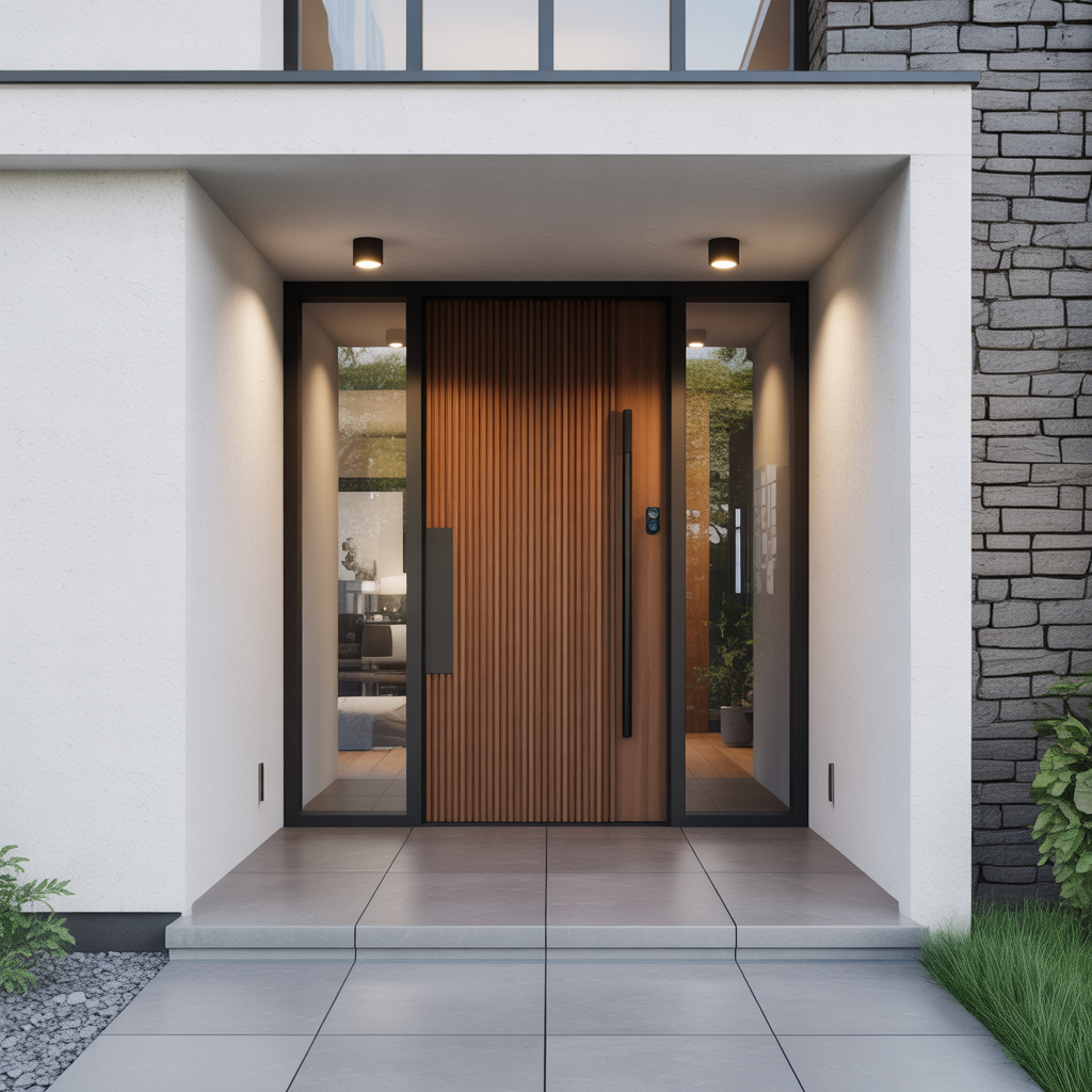 12.Vilka material ar bast for en modern entr