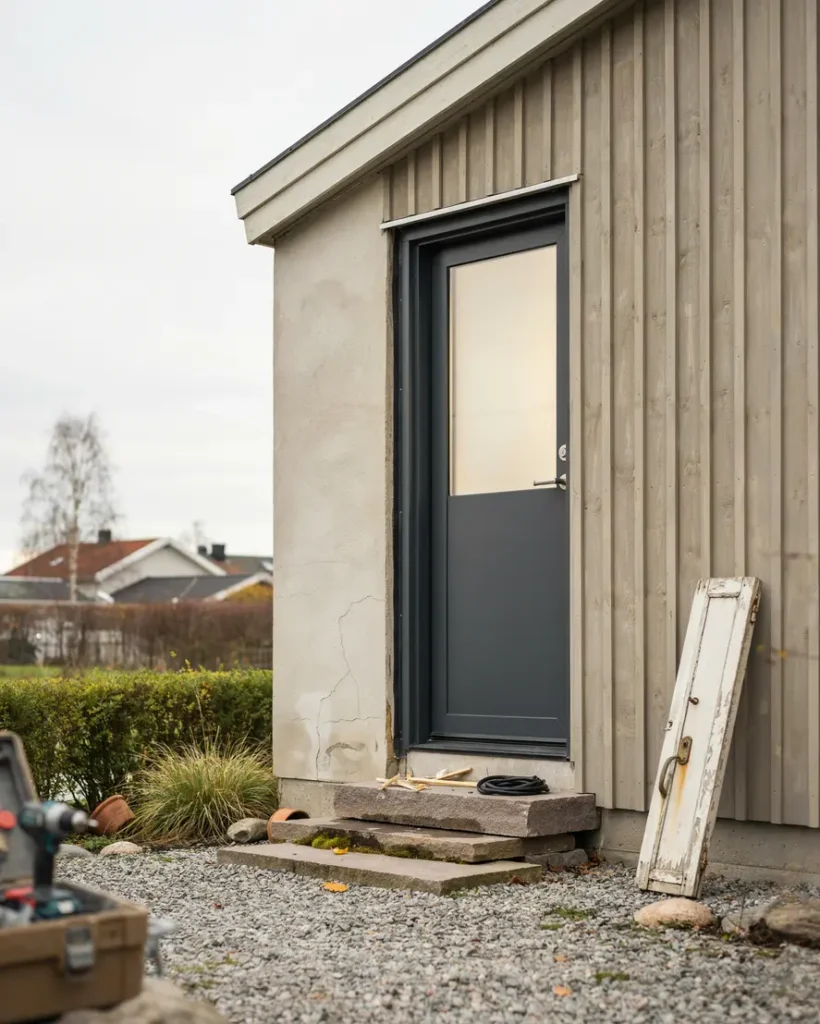 byta ytterd rr s v ljer du r tt modell f r b ttre s kerhet isolering och intryck